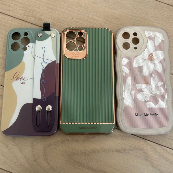iPhone12Proケース SHEIN レンズカバー