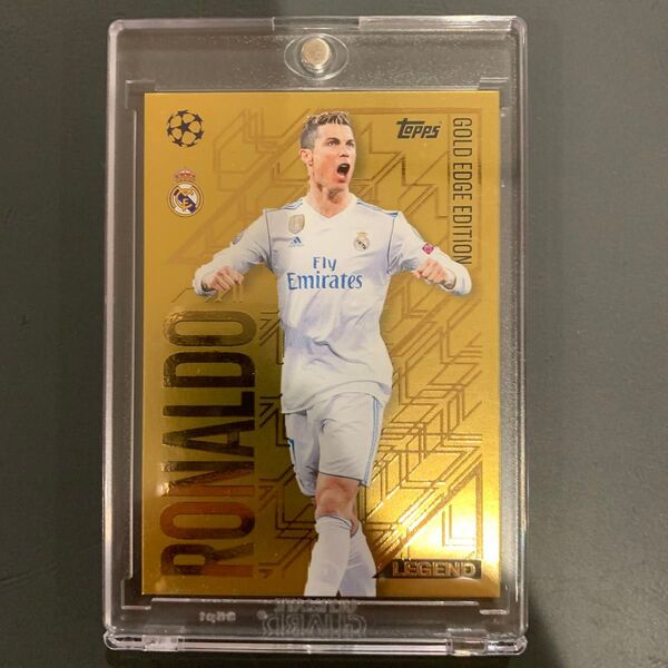 クリスティアーノ・ロナウド topps GOLD EDGE EDITION サッカーカード