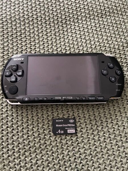 4GBメモリーカード付 SONY ソニー PSP3000 本体 ピアノブラック