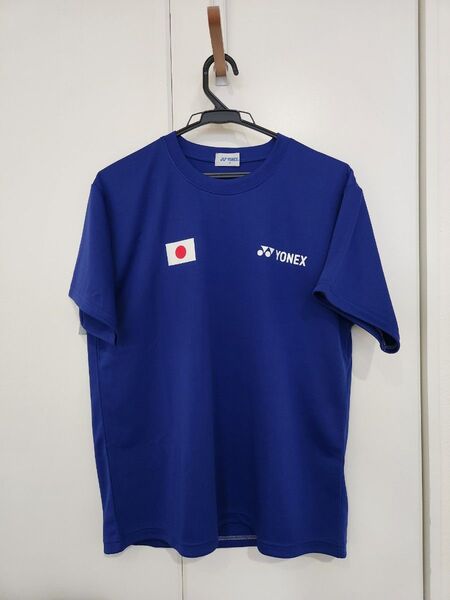 YONEXヨネックス選手支給 非売品 日本代表練習用シャツ Bird Japan 桃田賢斗選手モデル