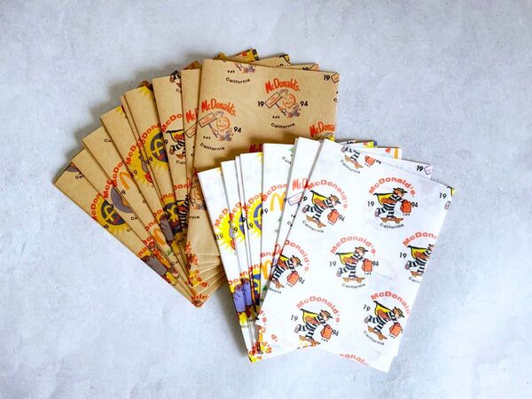 平袋 McDonald's - Mサイズ * 28PCS