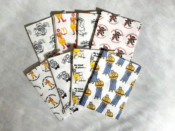 平袋 BIG PATTERN - McDonald's SET② * 24PCS