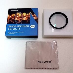 NEEWER ブラックミスト Black Diffusion 1/4 フィルター 52mm 中古美品