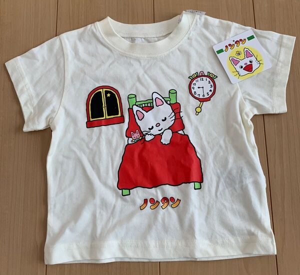 ノンタン Tシャツ 80サイズ 子ども 半袖Tシャツ Tシャツ 半袖 プリント ノンタンティーシャツ 体重11kg 綿100%