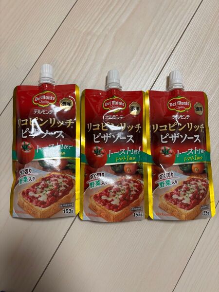 デルモンテ リコピンリッチ ピザソース 3袋