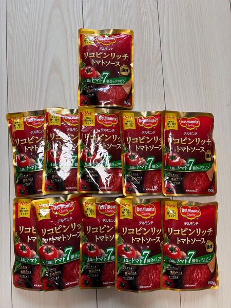 デルモンテ リコピンリッチ トマトソース 11袋