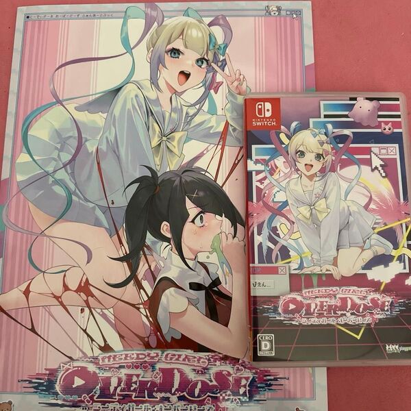 ニーディーガールオーバードーズセット Switchソフトファンアートブック