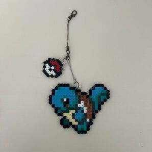 ポケモン ゼニガメ アイロンビーズ キーホルダー チャーム