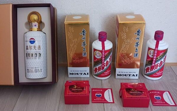 貴州茅台酒 茅台ゴルフ 3本セット マオタイ 天女 中国酒