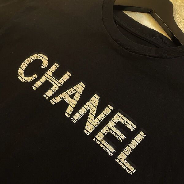 CHANELユニホームTシャツ美品 Tシャツ
