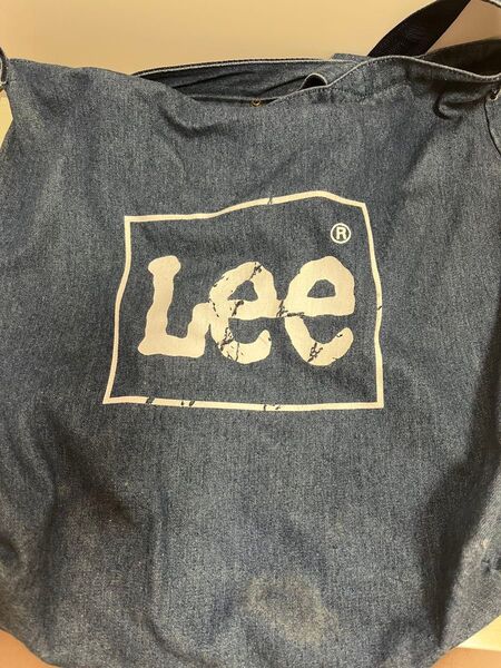 Lee キャンバス トートバッグ 2WAY ショルダーバッグ