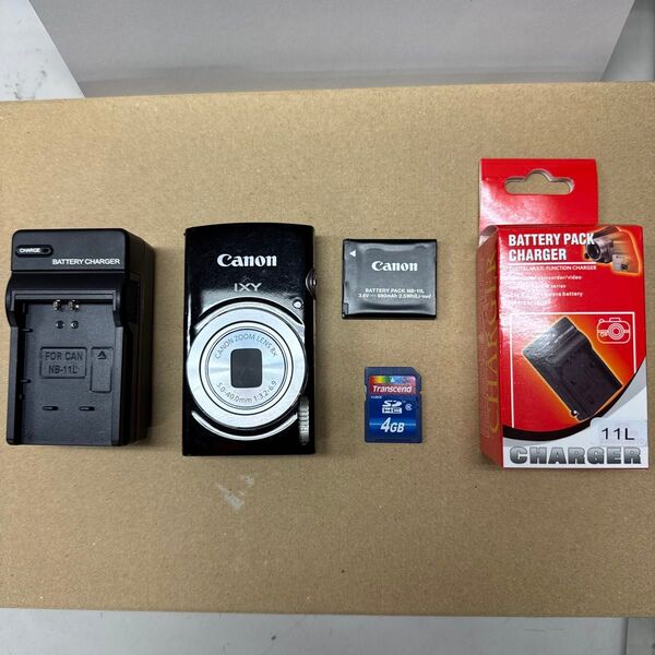 Canon キャノン IXY 120 ブラック 黒 コンパクトデジタルカメラ