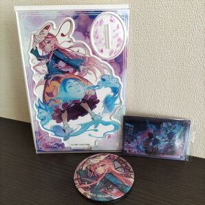 東方 こころ アクスタ 缶バッジ カード