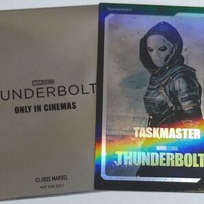 『サンダーボルツ*』 thunderbolts* 映画入場者特典カード タスクマスター