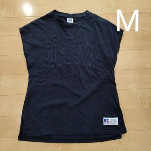 ラッセル Tシャツ ネイビー 半袖Tシャツ M
