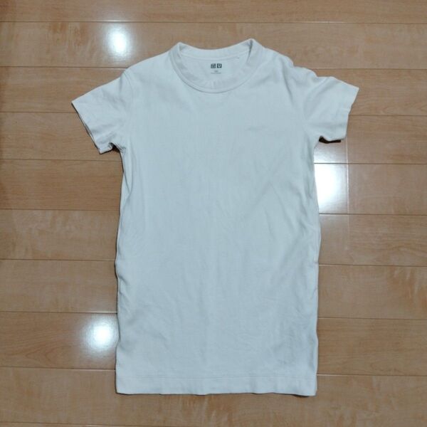 ユニクロ 半袖Tシャツワンピース 130
