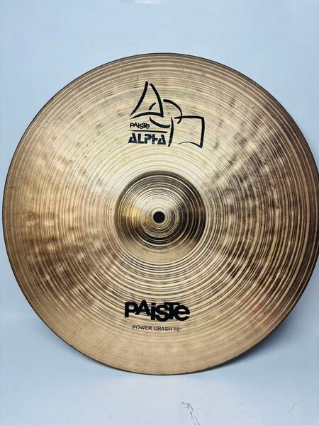 PAISTE シンバルpower crash16