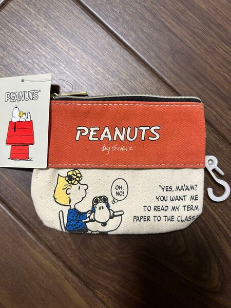 PEANUTS ティッシュケース ポーチ スヌーピー ウッドストック サリー 未使用
