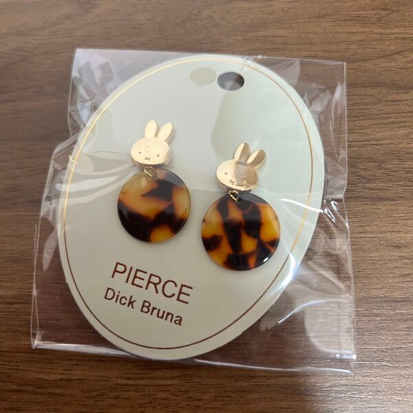 【即購入OK】ミッフィー マーブル ヘアゴム ピアス べっ甲 新品