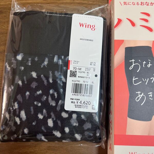 Wing ウイング ワコール ハミデンヌ ガードル ブラック 70M 新品