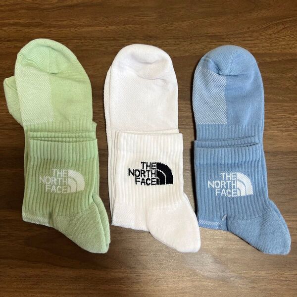 ザ ノースフェイスThe North Face ソックス ショート丈3枚組 新品