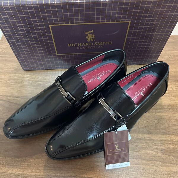 【在庫ラスト】RICHARD SMITH ビジネスシューズ 26cm ブラック 新品