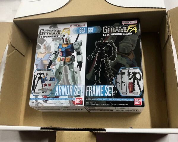 GフレームFA RX-78-2 ガンダム(最終決戦仕様) 未開封品2箱セット