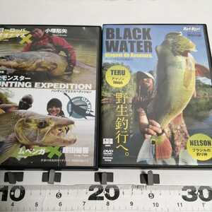 **. fish two large Monstar hunting Expedition Amazon 2 pieces set DVD abroad big fish huge fish **