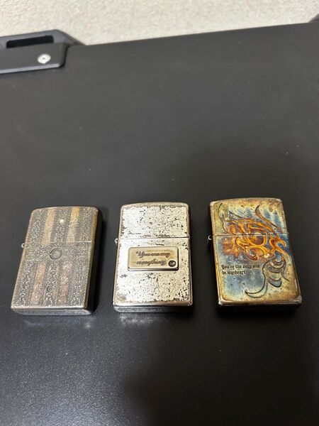 ジッポ zippo 3点まとめ売り