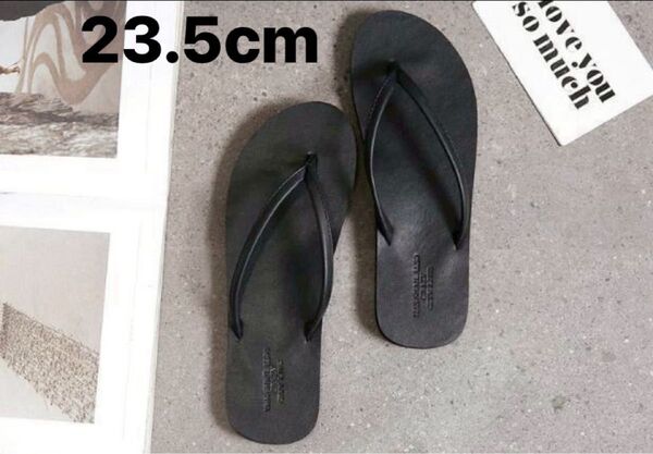 ビーチサンダル サンダル ブラック ビーサン 23.5 ~ 24cm(中国サイズ37-38)