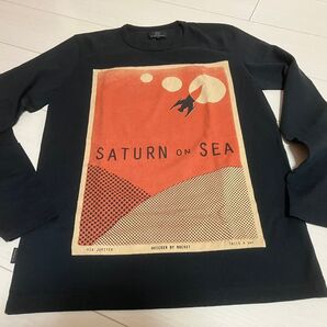 R NEWBOLD SATURN ON SEA Tシャツ M ブラック