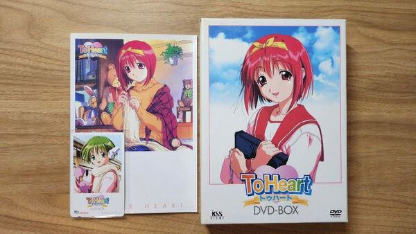 ToHeart トゥハート DVD-BOX ブックレット、テレカ付き