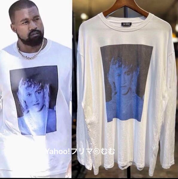 RAF SIMONSラフシモンズ Blue Velvet デヴィッドリンチ映画ムービー ローラダーンカットソーTシャツ白sizeL