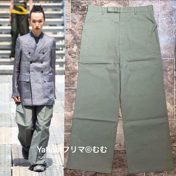 【極美品】2018ss Rick Owensリックオウエンス DIRT期 ワイドスラックス トラウザーズ バギーパンツsize50