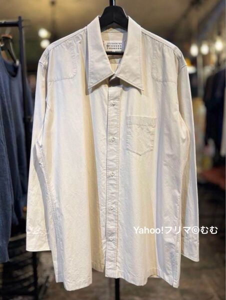 【美品】2015archive Maison Martin Margielaマルタンマルジェラ10長袖シャツsize46/Over