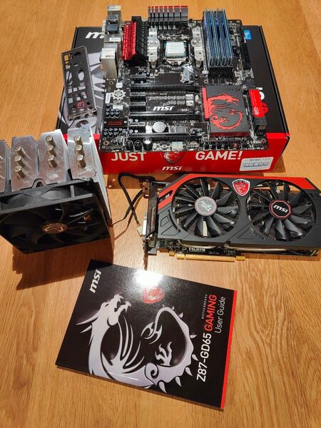 ☆MSI Z87 GD65 GAMING 4770K メモリ16GB GTX760 MUGEN4☆