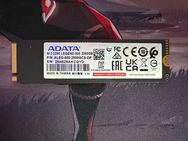 SSD m.2 ADATA legend 800 2TB
