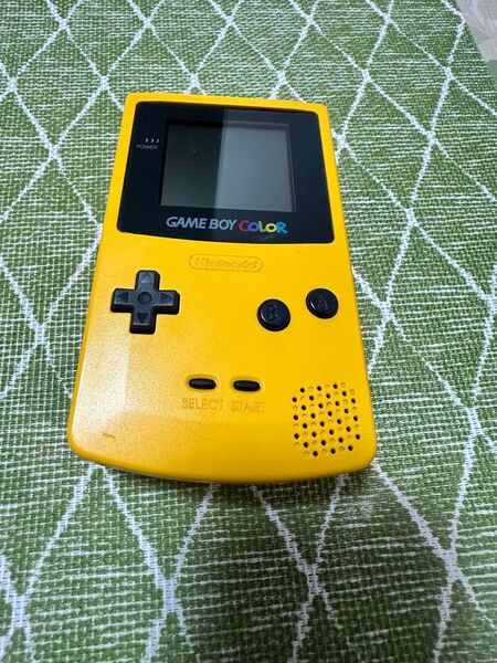 ゲームボーイカラー イエロー 本体
