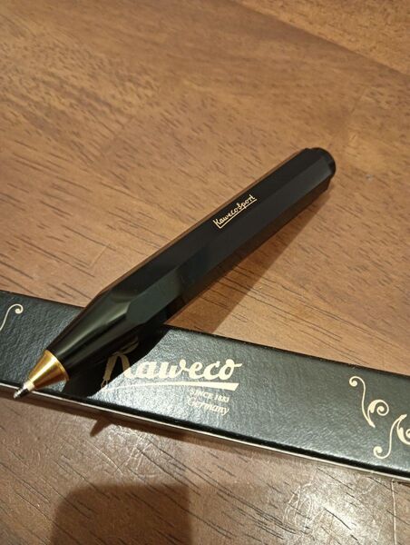 本体未使用★KAWECO CLASSIC SPORTS カヴェコ クラシックスポーツ ボールペン ブラック(箱付き)
