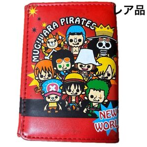 ワンピース パスケース 定期入れ レッド 【レア品】【最低価格】【全国送料無料】【即決】【コメント無し即購入可】