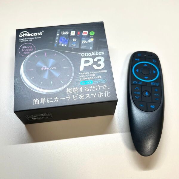 【新品・未開封・技適対応】オットキャスト Ottocast OttoAibox P3