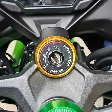 【Kawasaki カワサキ】キーシリンダーガーニッシュ シリンダーカバー ZX-25R,ZX-4R