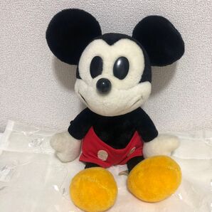 昭和レトロ Disney ミッキーマウス ぬいぐるみ