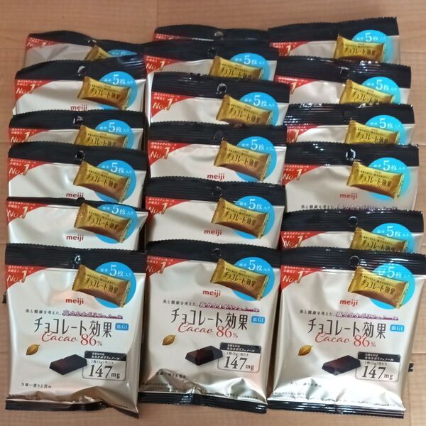 未開封 明治 チョコレート効果 カカオ 86% 100枚