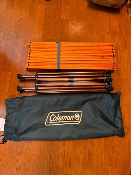 Coleman コールマン ナチュラルウッドロールテーブル クラシック 110