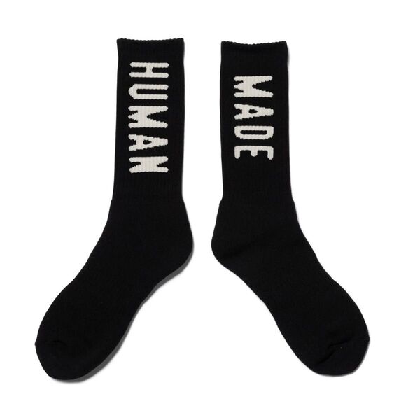 HUMAN MADE HM Logo Socks ヒューマンメイド HM ロゴ ソックス "ブラック" BLACK 靴下