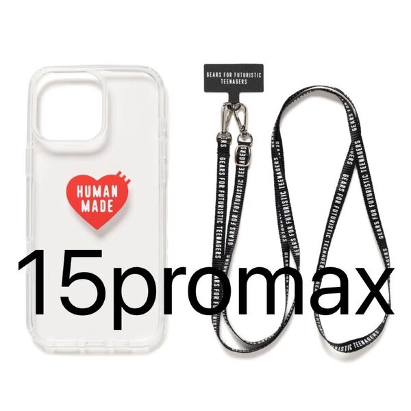 HUMAN MADE iPhone Case iPhone15promax クリアケース ヒューマンメイド スマホケース