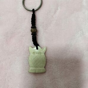 フクロウ キーホルダー key holder