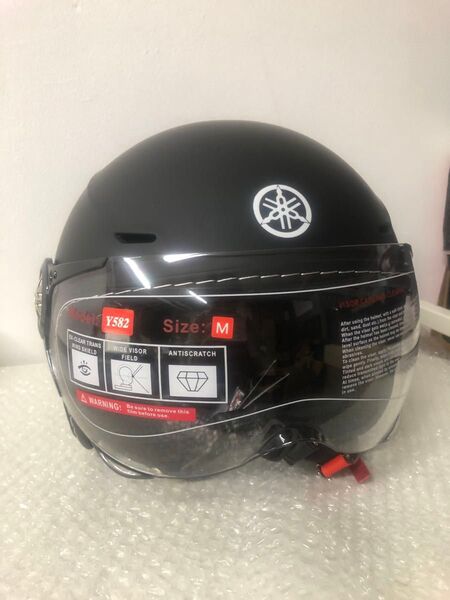新品ヤマハ バイクヘルメット Y582 Mサイズ ブラック 並行輸入品