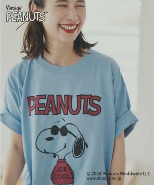 studio CLIP × SNOOPY【スタディオクリップ×スヌーピー】コラボプリントTシャツ